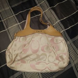 Coach hand bag